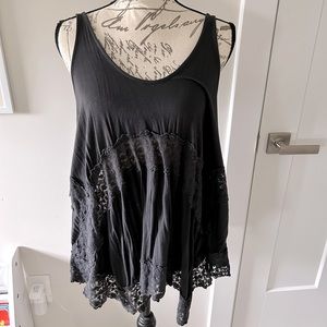American Eagle Lace Layering Tank